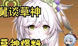 原神草神最新爆料,原神全新角色神秘面纱揭晓